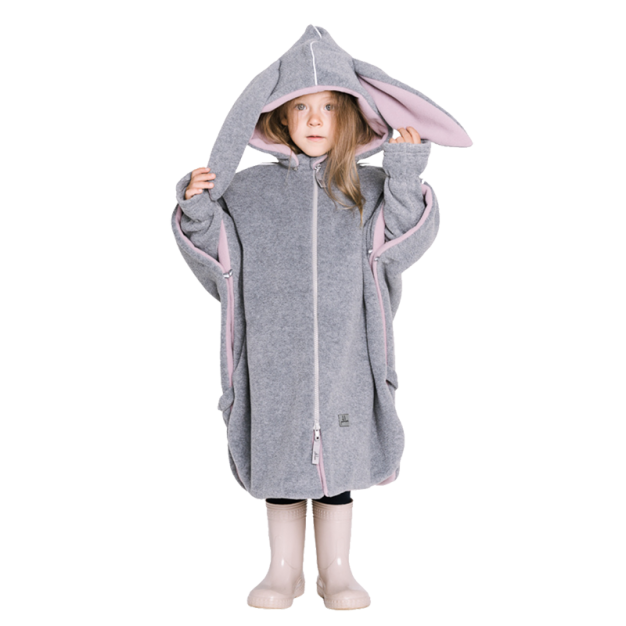 Poncho Bunny Pink from PATULOVE for the car seat