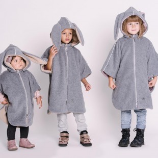Poncho Lamb Beige from PATULOVE for the car seat