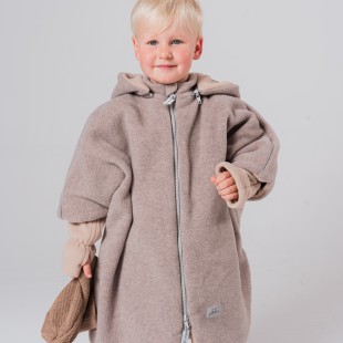 Poncho Lamb Beige from PATULOVE for the car seat