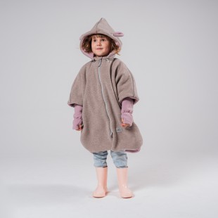 Poncho Lamb Pink from PATULOVE for the car seat