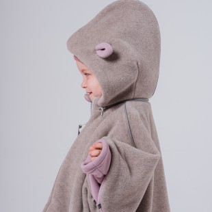 Poncho Lamb Pink from PATULOVE for the car seat