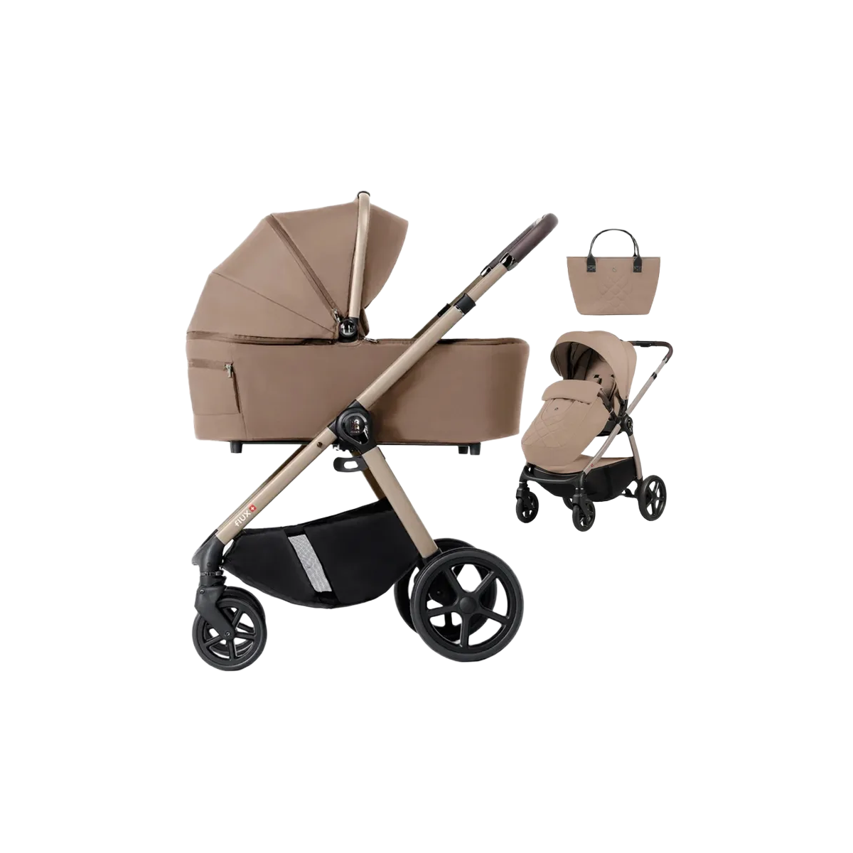 Flüx – nowoczesny wózek dziecięcy DADA PRAMS 2w1
