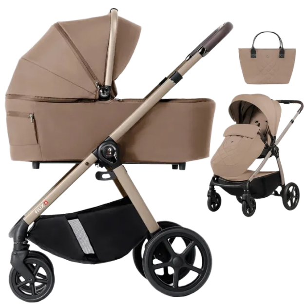 Flüx – nowoczesny wózek dziecięcy DADA PRAMS 2w1