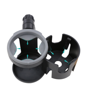 JOYBI - Double 2-in-1 Cup Holder