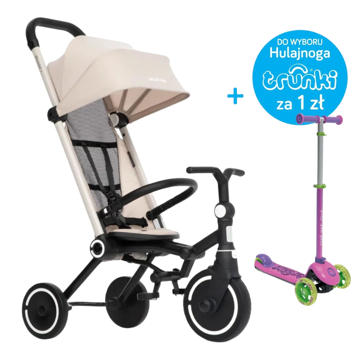 SmarTrike Wonder PLUS - rowerek z funkcją wózka