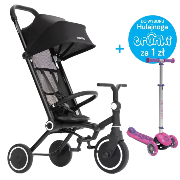 SmarTrike Wonder PLUS - rowerek z funkcją wózka
