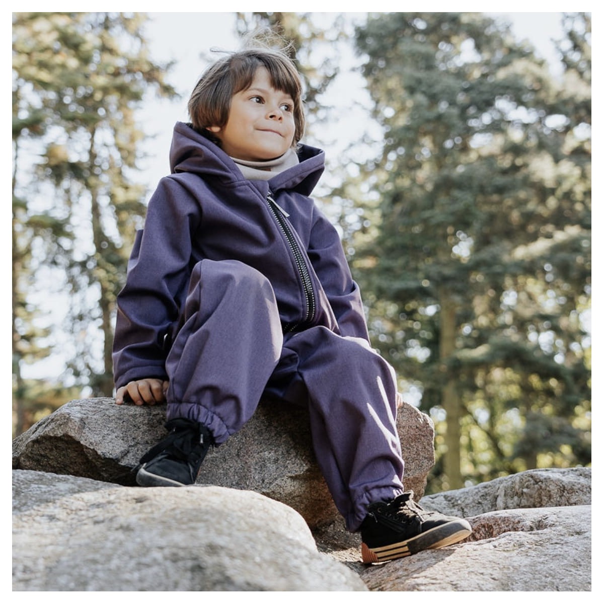 Tuta Softshell taglie 80-110cm