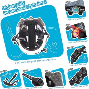 Casco bici Crazy Safety