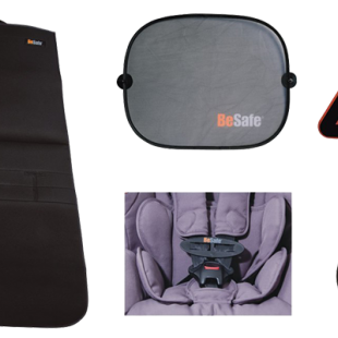 VIP Ergonomic Tappetino Universale Per Sedile Auto, 1 Pezzo, Nero, In Gommapiuma, Con Ganci