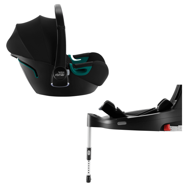 Ovetto Britax Romer Baby Safe iSENSE iSize con la base iSense