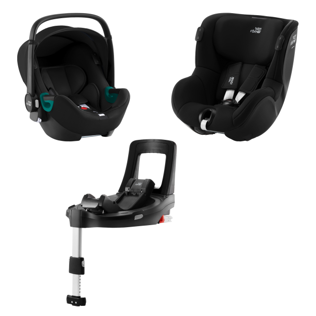 Britax Romer set modulare iSense (ovetto, seggiolino, base girevole)