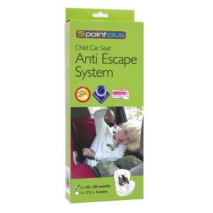 Anti Escape System - zabezpieczenie wewnętrznych pasów fotelika